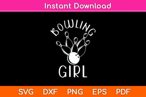 Bowling Girls Birthday Party Funny Svg Graphics and Crafts Review