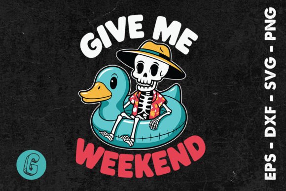 Give Me Weekend Cool Summer Funny SVG Review