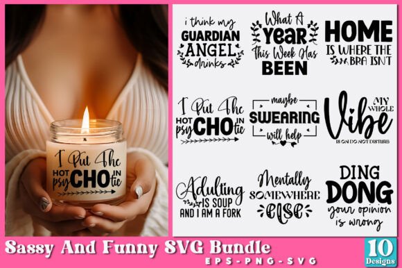 Sassy and Funny SVG Bundle Review