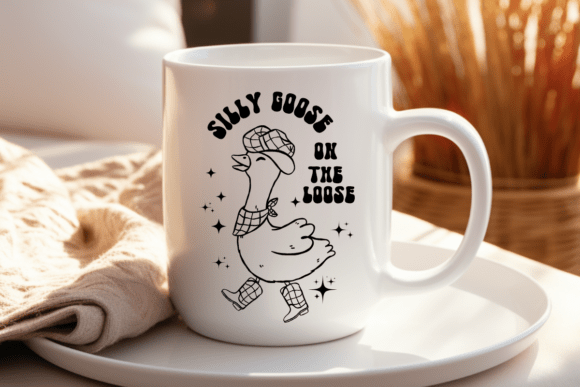 Silly Goose on the Loose Svg,Funny Svg